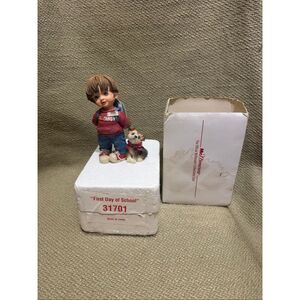 Vintage McMemories 1996 McDonald’s #31701 Boy & Dog First Day School with COA